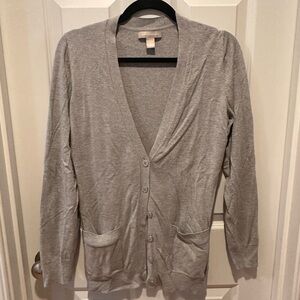 Banana Republic Gray Button Front Cardigan Sweater Women’s Large